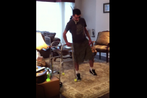 First Steps Without a Walker After TBI: Baby’s First Steps