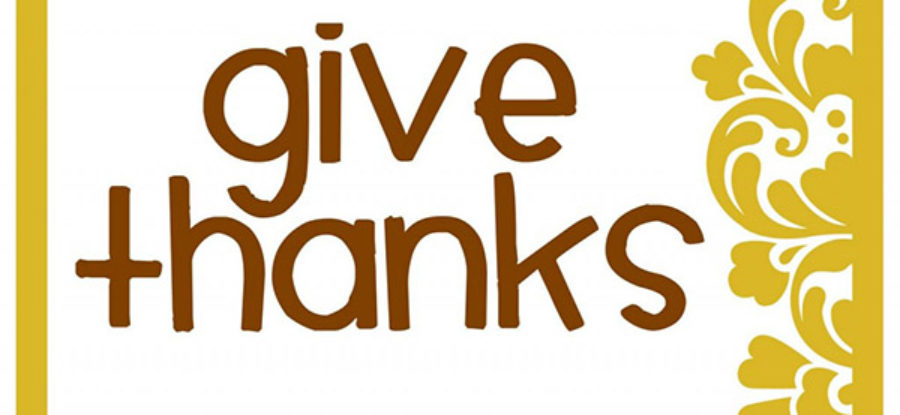 Giving Thanks (Thanksgiving Post 2012)