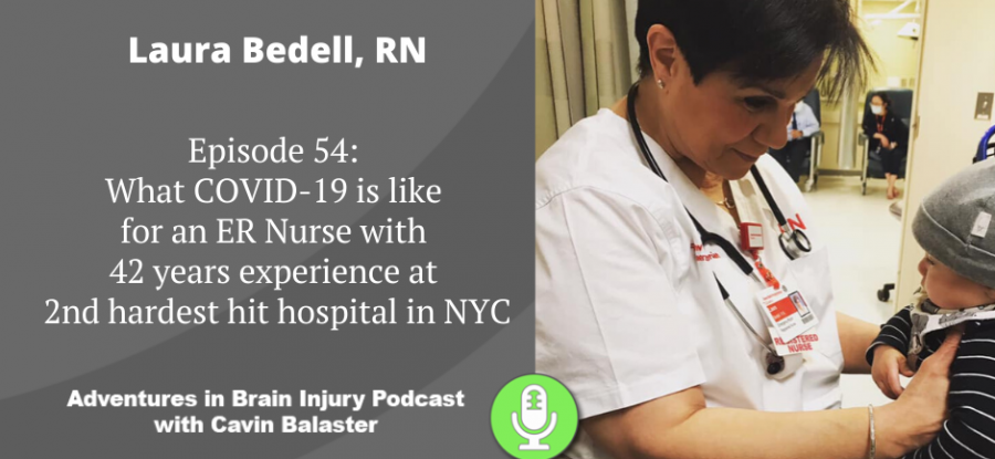 Episode 54 – What COVID-19 is like for an ER Nurse with 42 years experience at 2nd hardest hit hospital in NYC