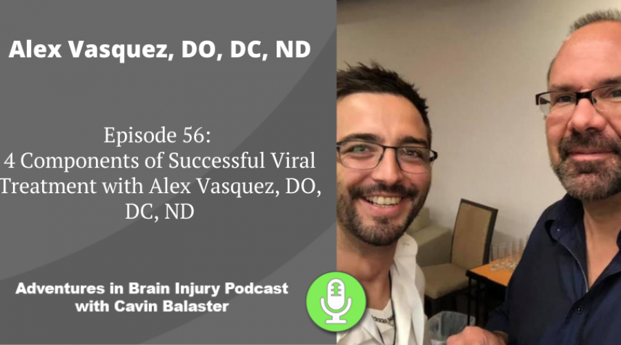 Episode 56 – 4 Components of Successful Viral Treatment with Alex Vasquez, DO, DC, ND