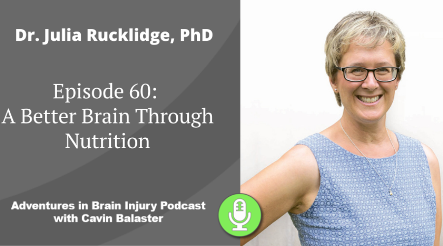 Podcast 60 – A Better Brain Through Nutrition with Julia Rucklidge, PhD